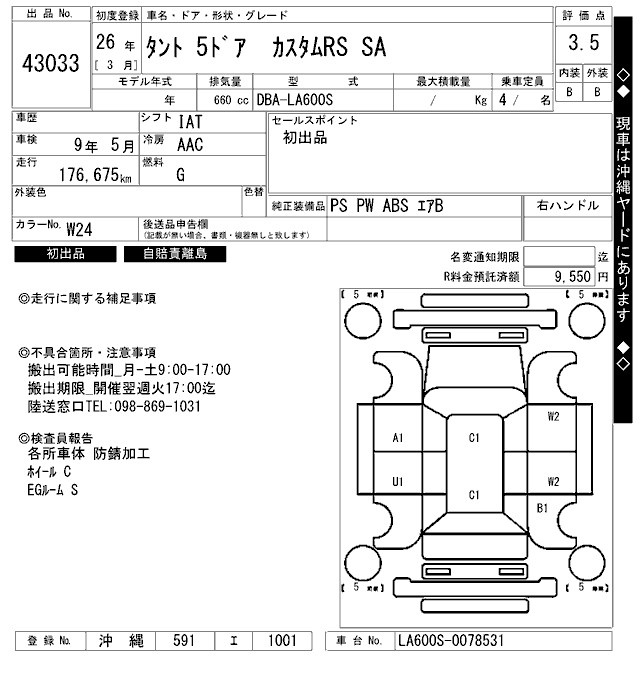 DAIHATSU TANTO