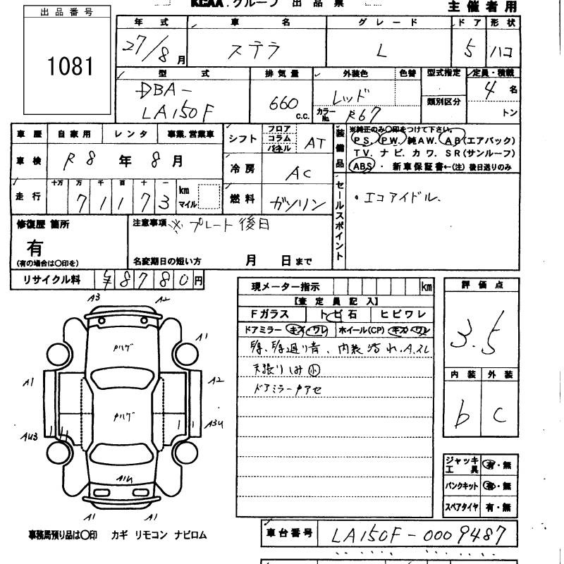 SUBARU STELLA