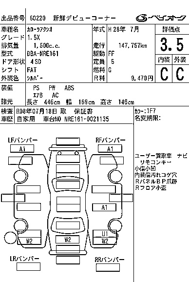 TOYOTA COROLLA AXIO