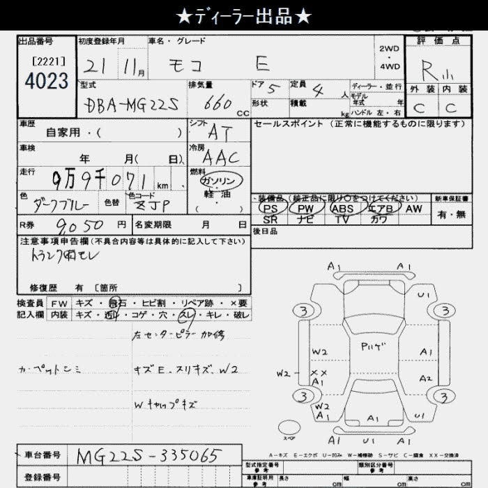 NISSAN MOCO