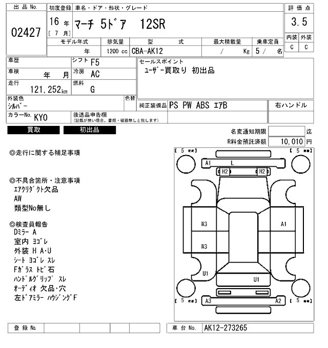 NISSAN MARCH