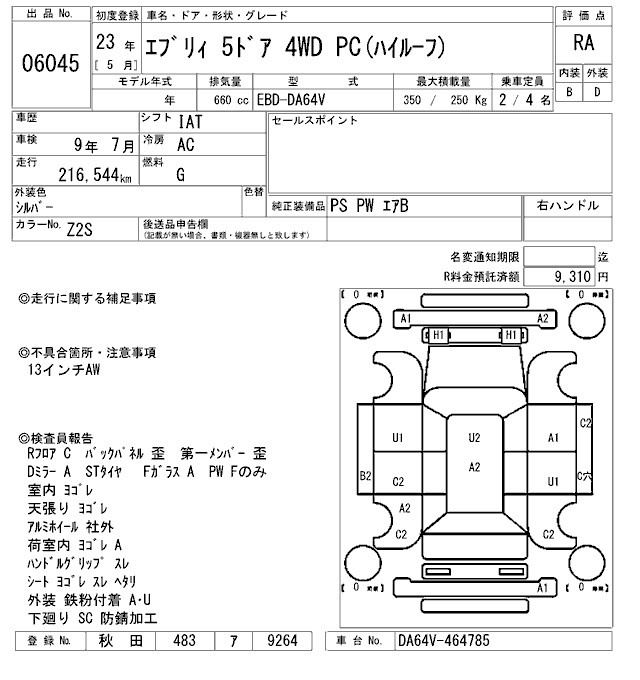 SUZUKI EVERY