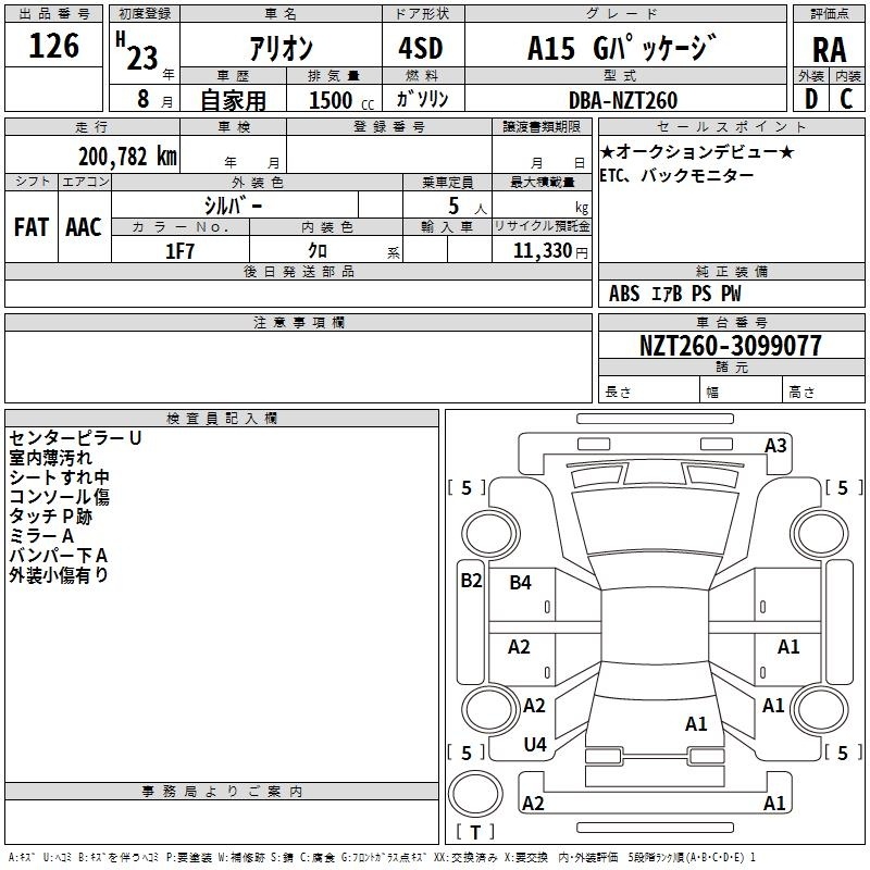 TOYOTA ALLION