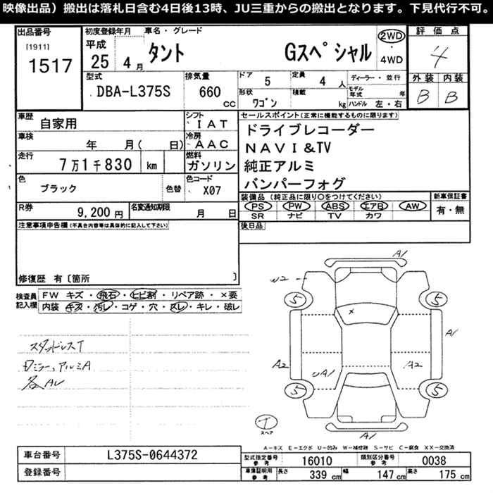 DAIHATSU TANTO