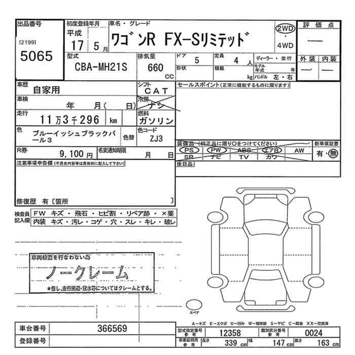 SUZUKI WAGON R