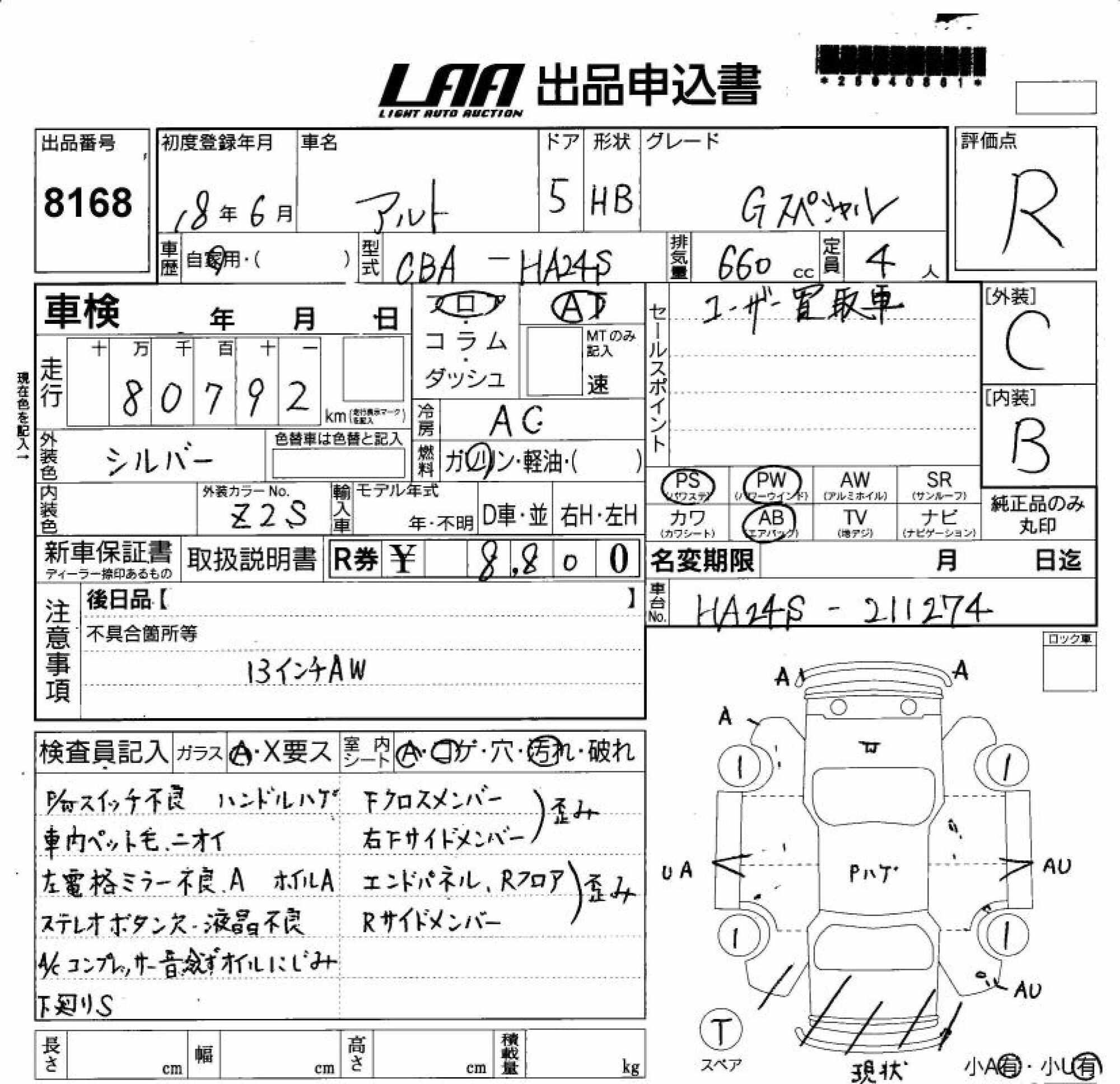 SUZUKI ALTO