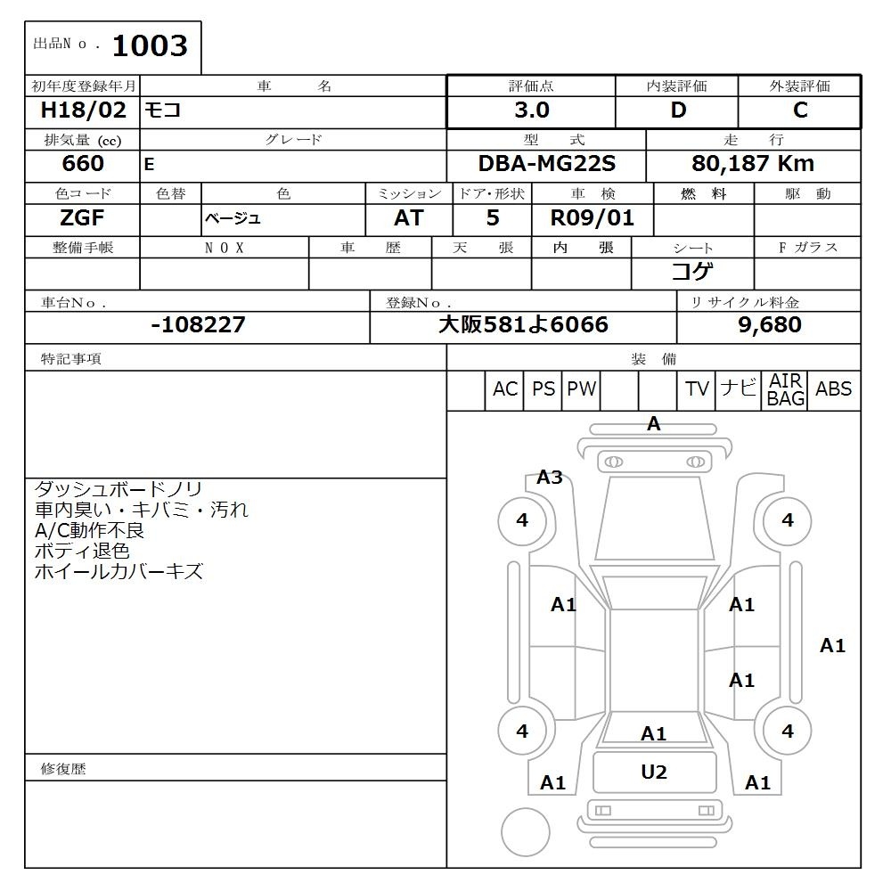NISSAN MOCO