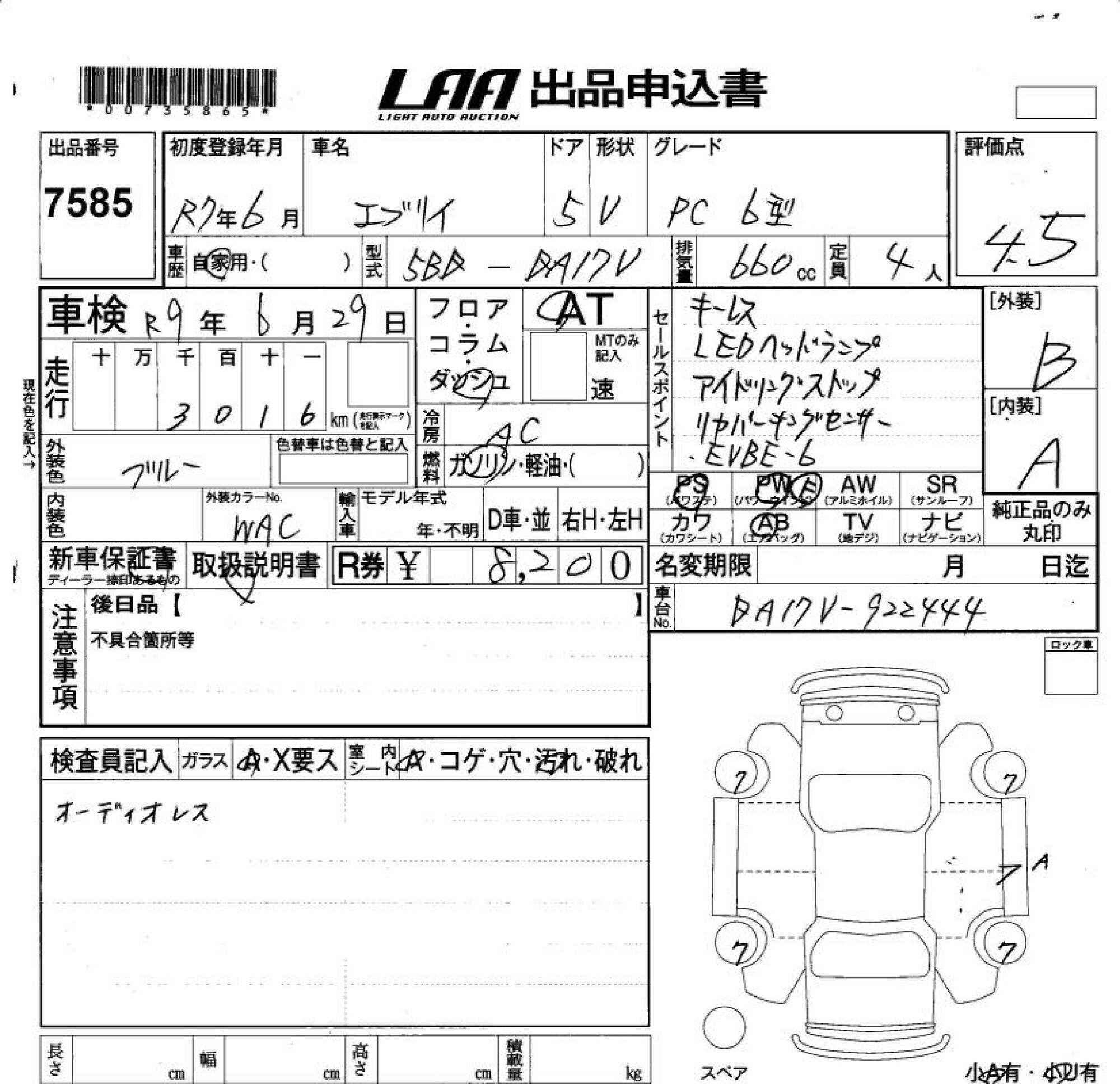 SUZUKI EVERY