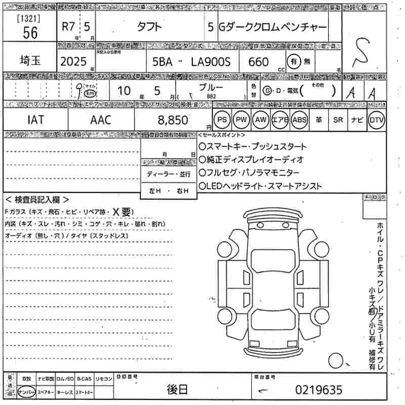 DAIHATSU TAFT