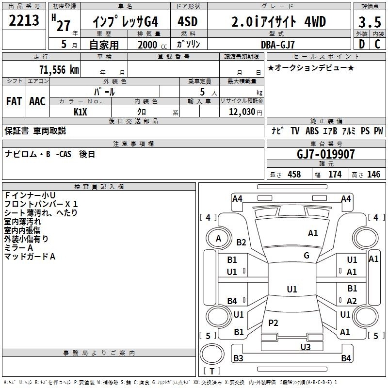 SUBARU IMPREZA