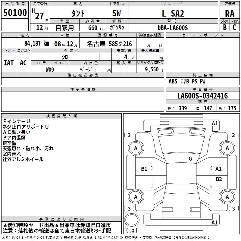DAIHATSU TANTO