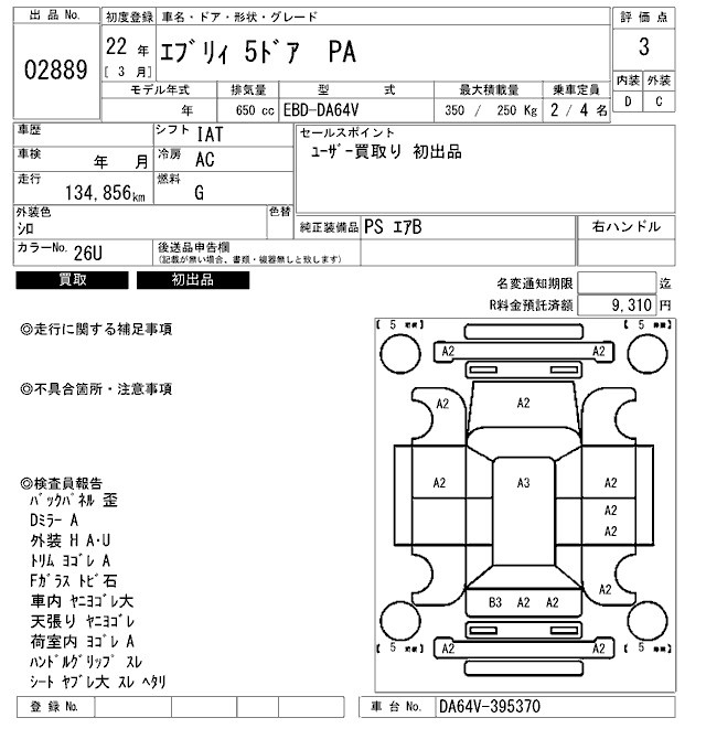 SUZUKI EVERY