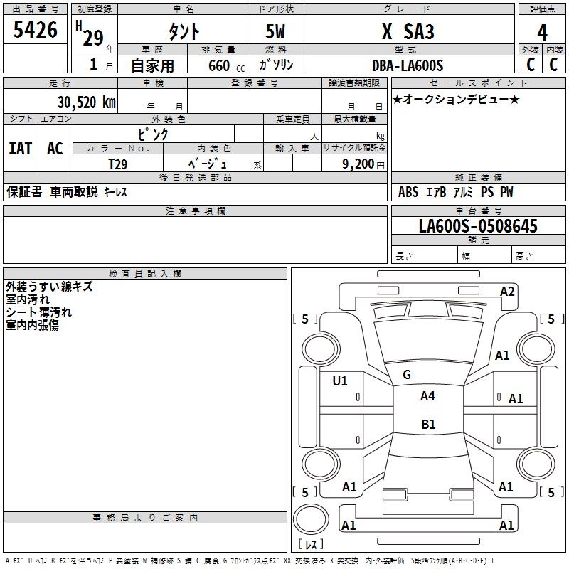 DAIHATSU TANTO