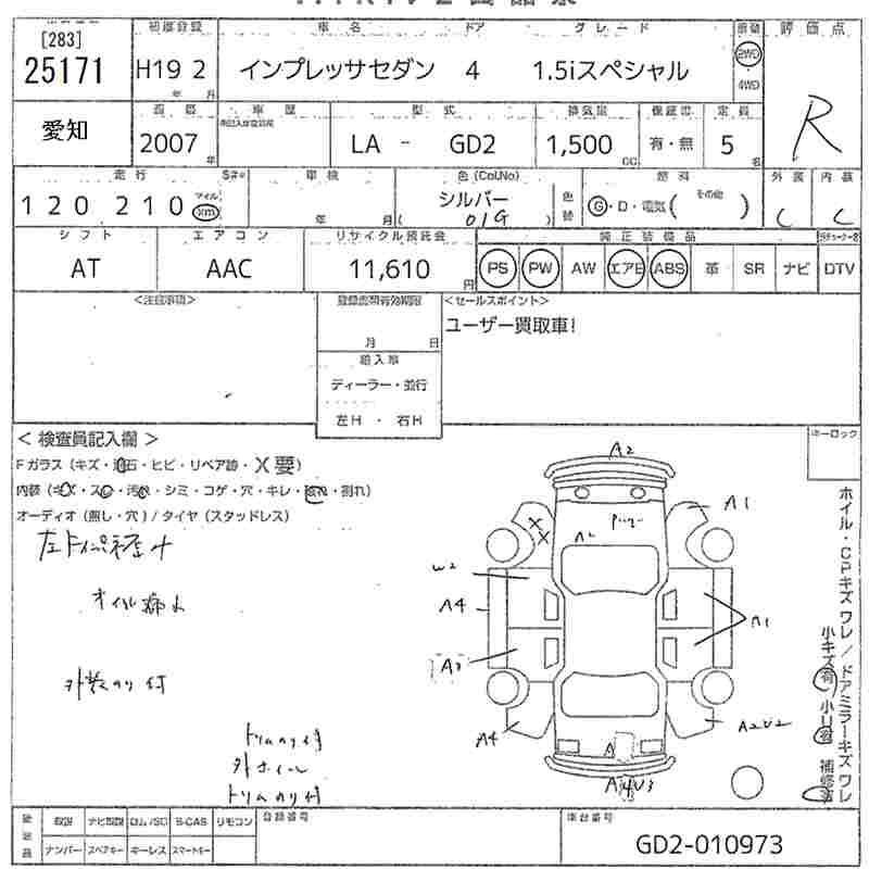 SUBARU IMPREZA