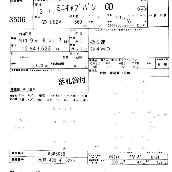 MITSUBISHI MINICAB
