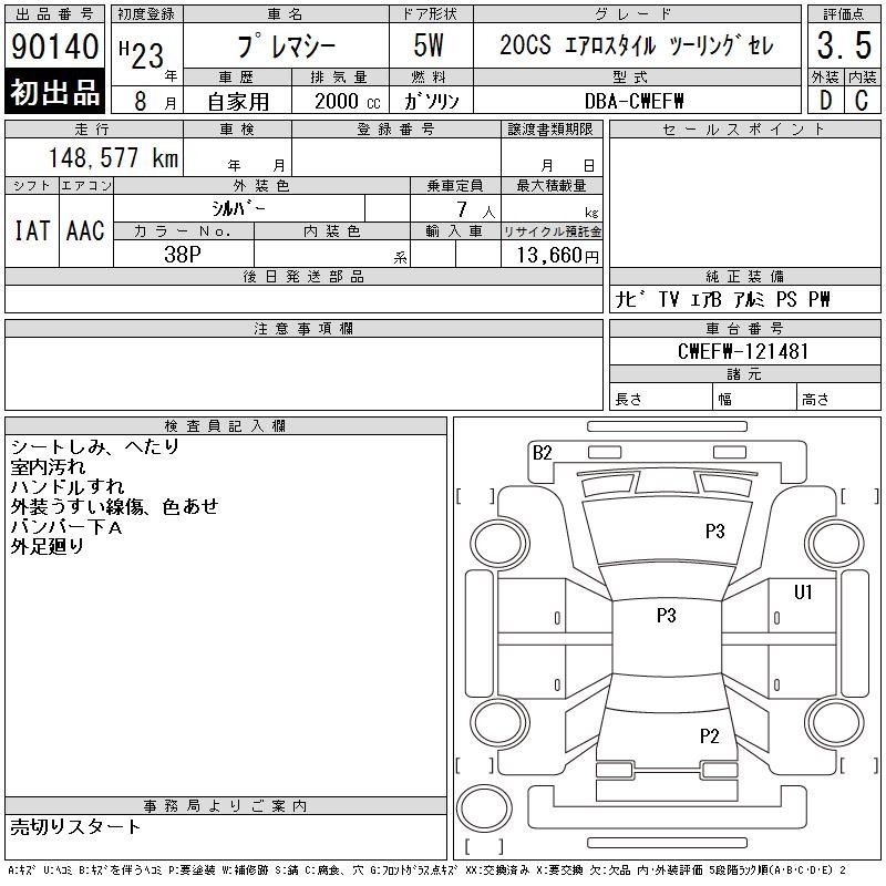 MAZDA PREMACY
