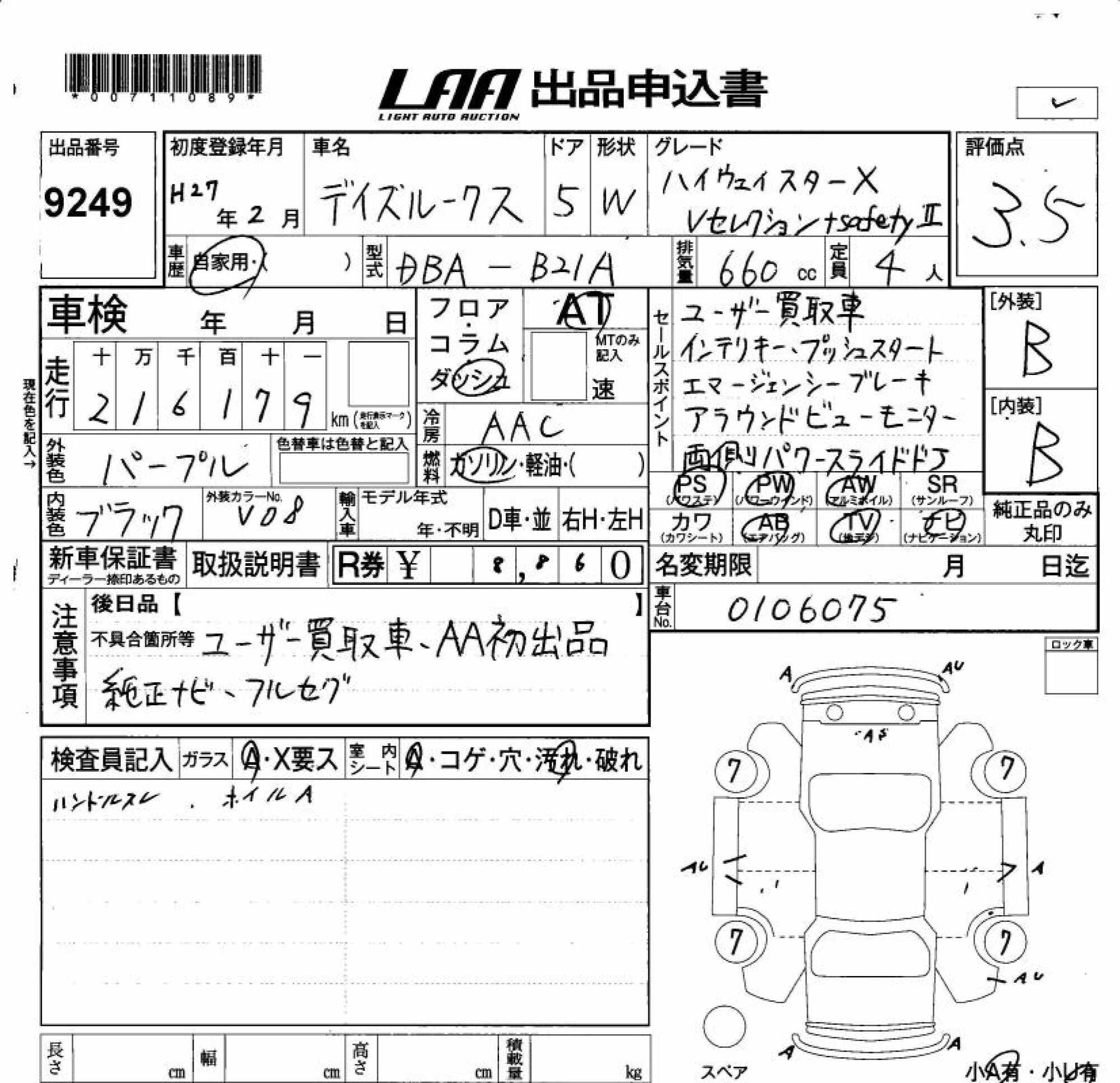 NISSAN DAYZ ROOX