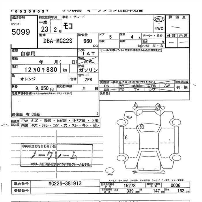 NISSAN MOCO