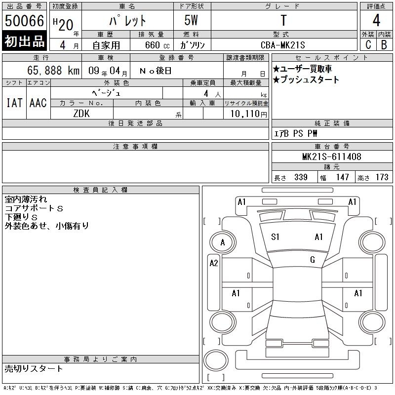 SUZUKI PALETTE