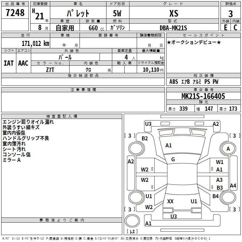 SUZUKI PALETTE