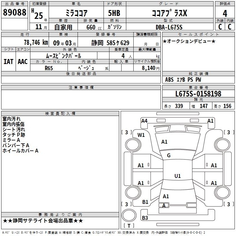 DAIHATSU MIRA COCOA