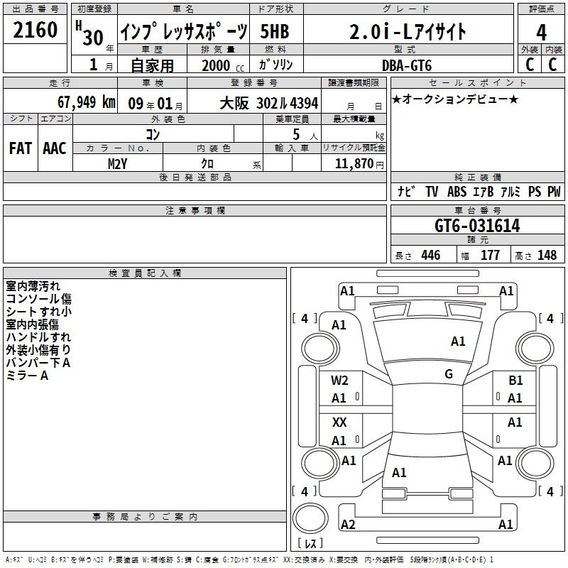 SUBARU IMPREZA
