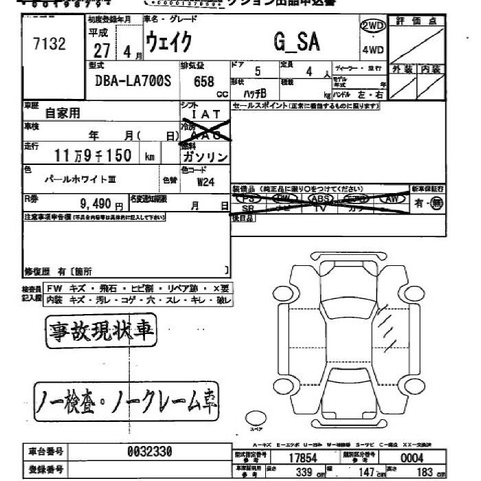 DAIHATSU WAKE