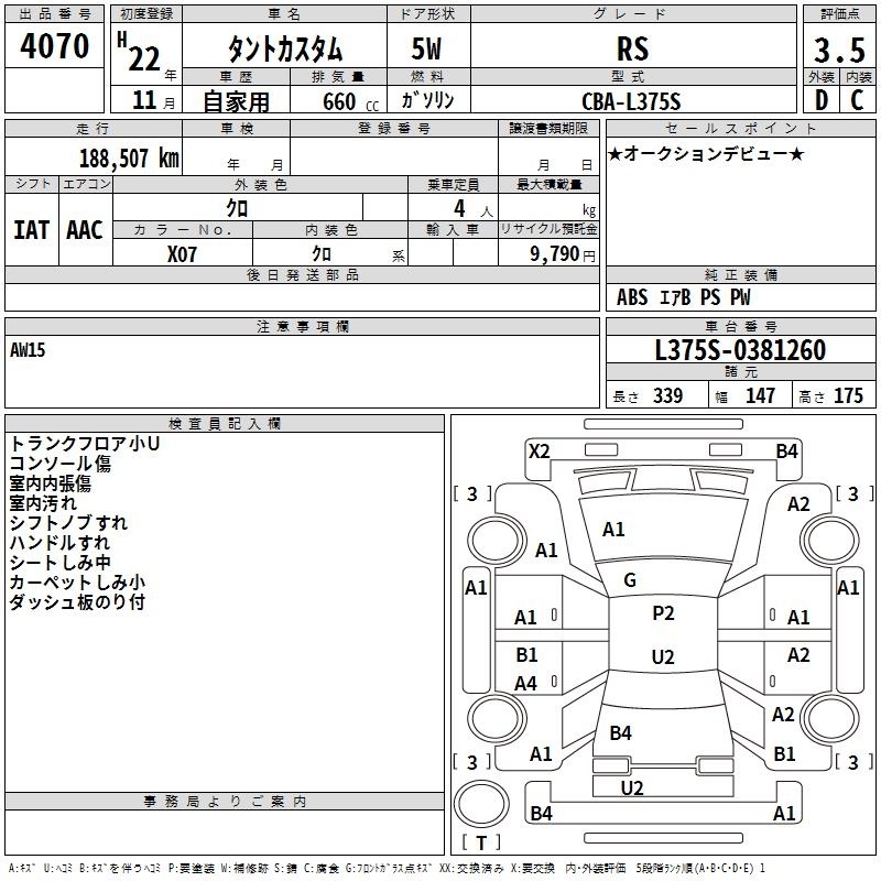 DAIHATSU TANTO