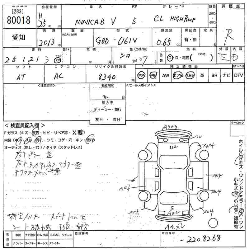MITSUBISHI MINICAB