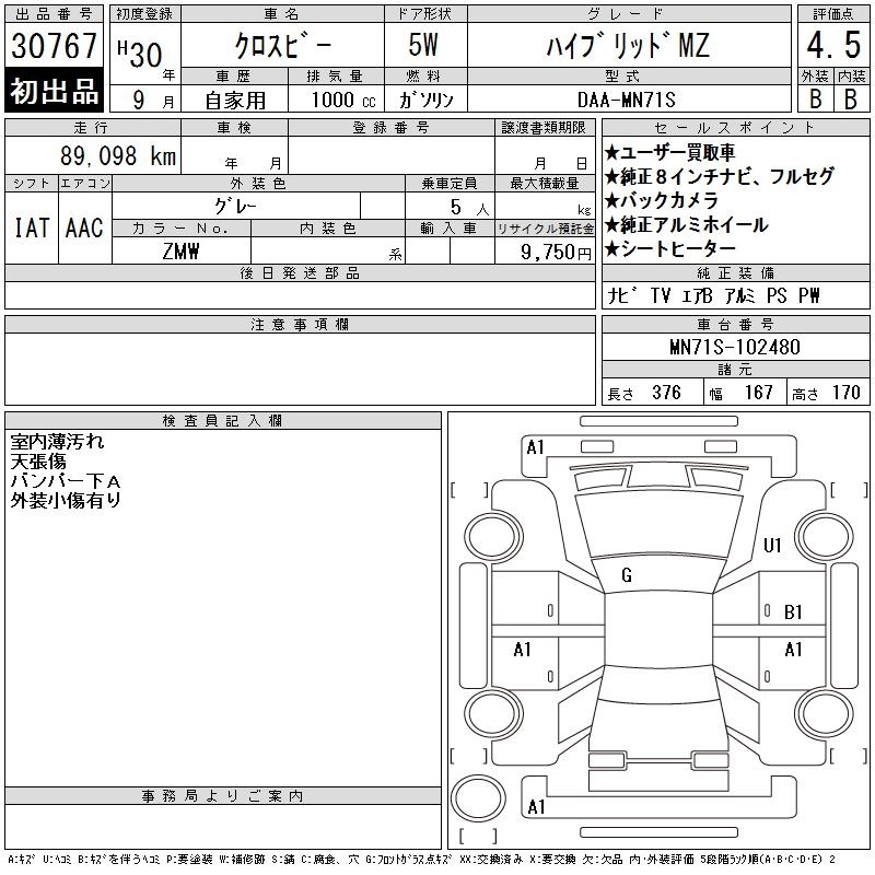 SUZUKI XBEE