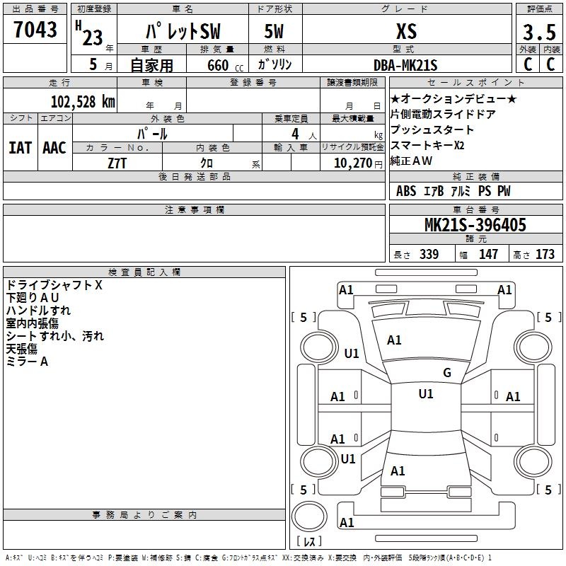 SUZUKI PALETTE
