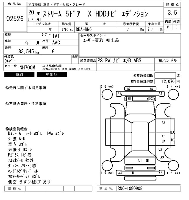 HONDA STREAM