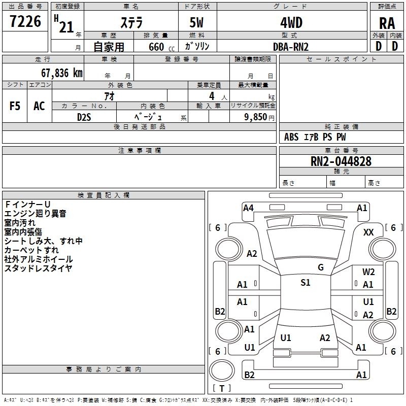 SUBARU STELLA