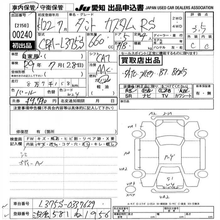 DAIHATSU TANTO