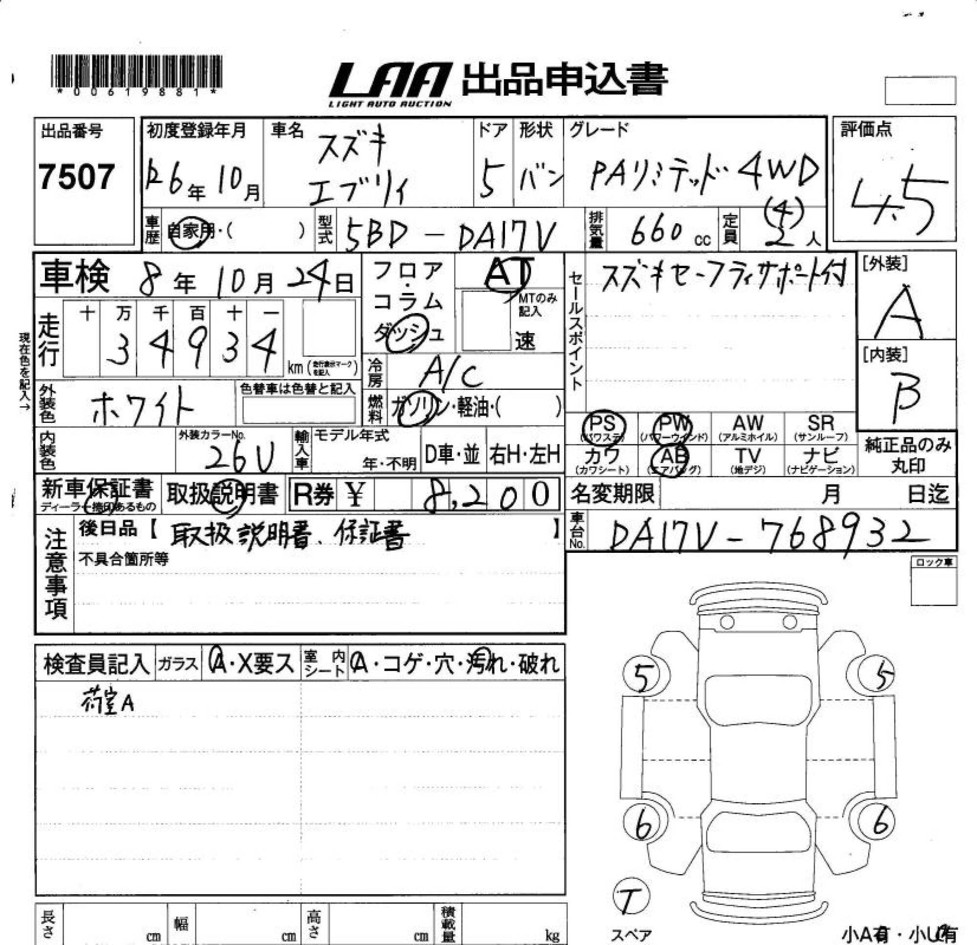 SUZUKI EVERY