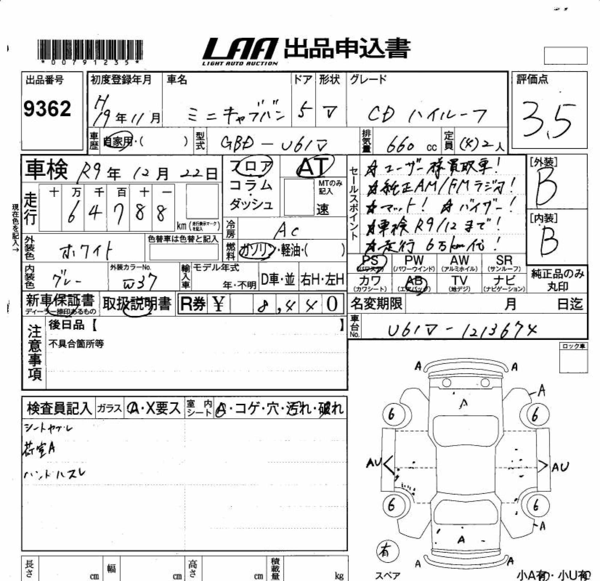 MITSUBISHI MINICAB