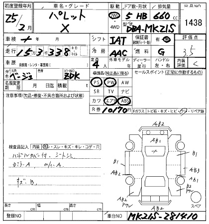 SUZUKI PALETTE