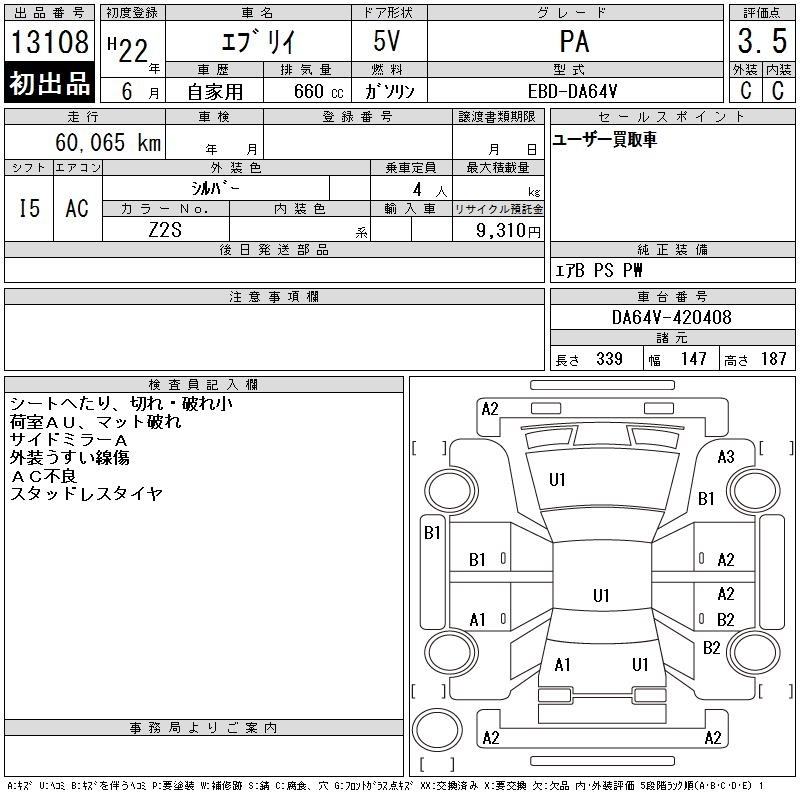 SUZUKI EVERY