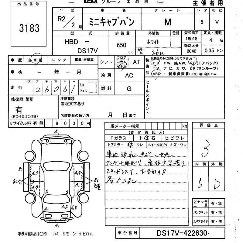 MITSUBISHI MINICAB