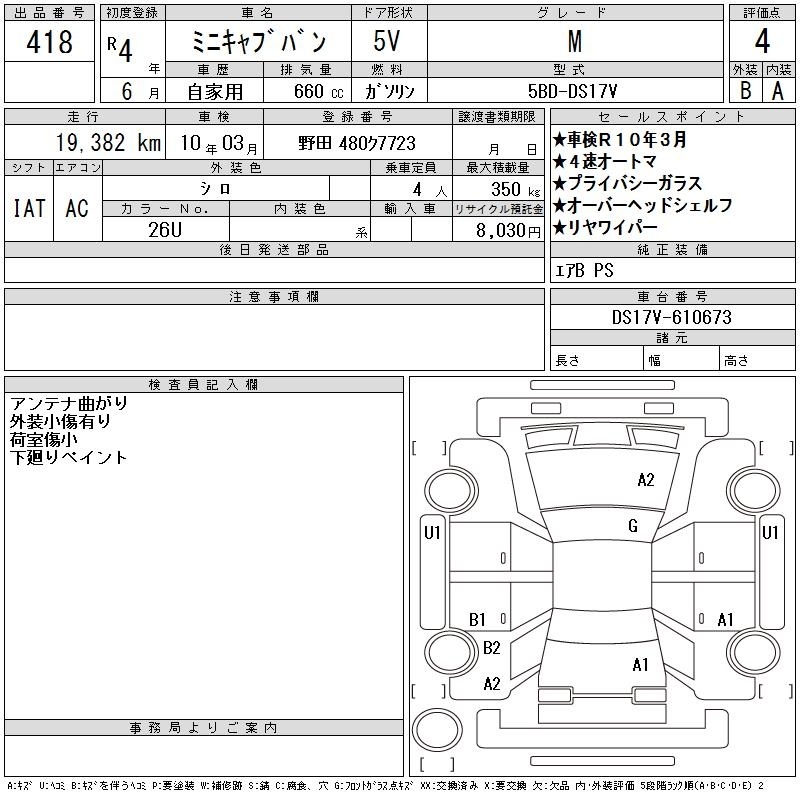 MITSUBISHI MINICAB