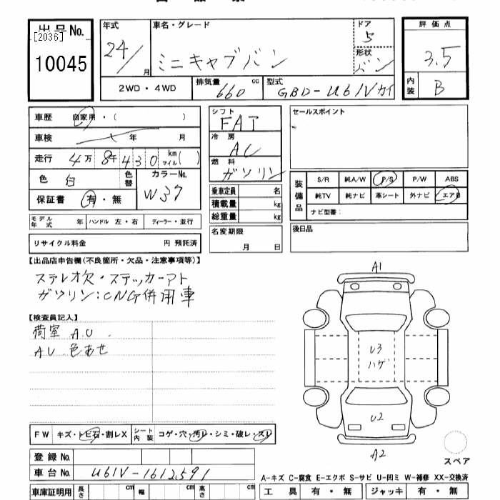 MITSUBISHI MINICAB