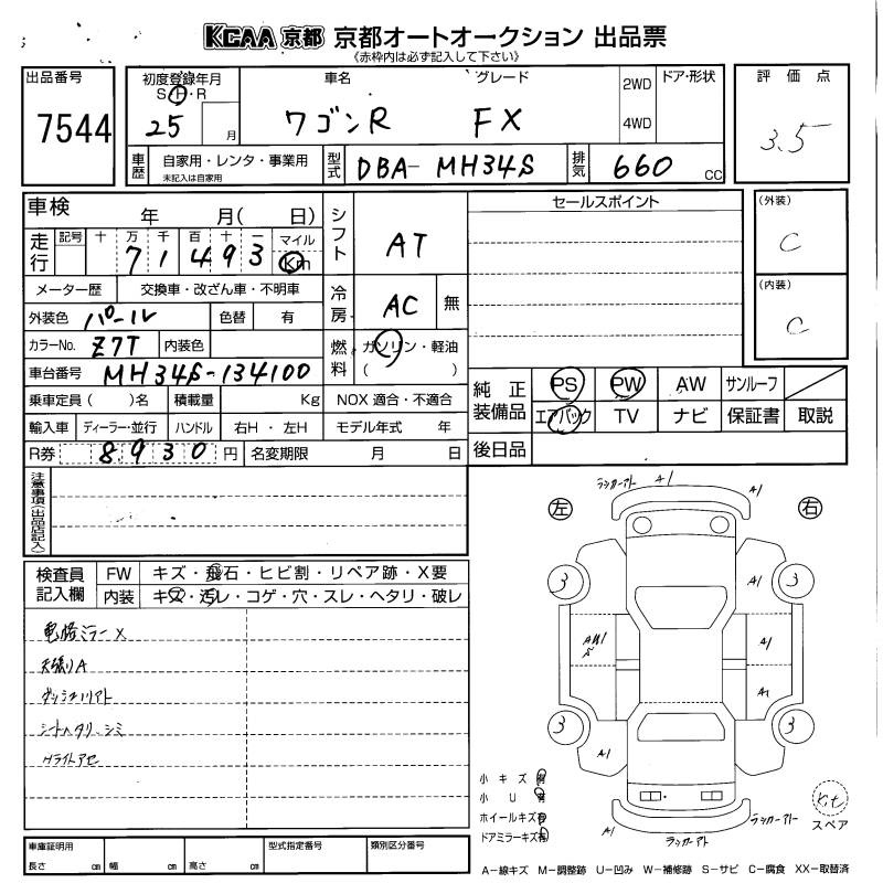 SUZUKI WAGON R