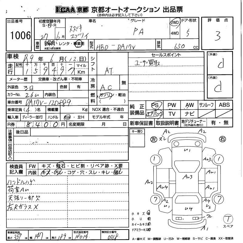 SUZUKI EVERY