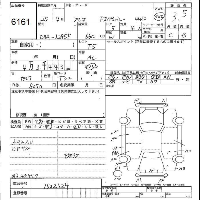 SUBARU PLEO
