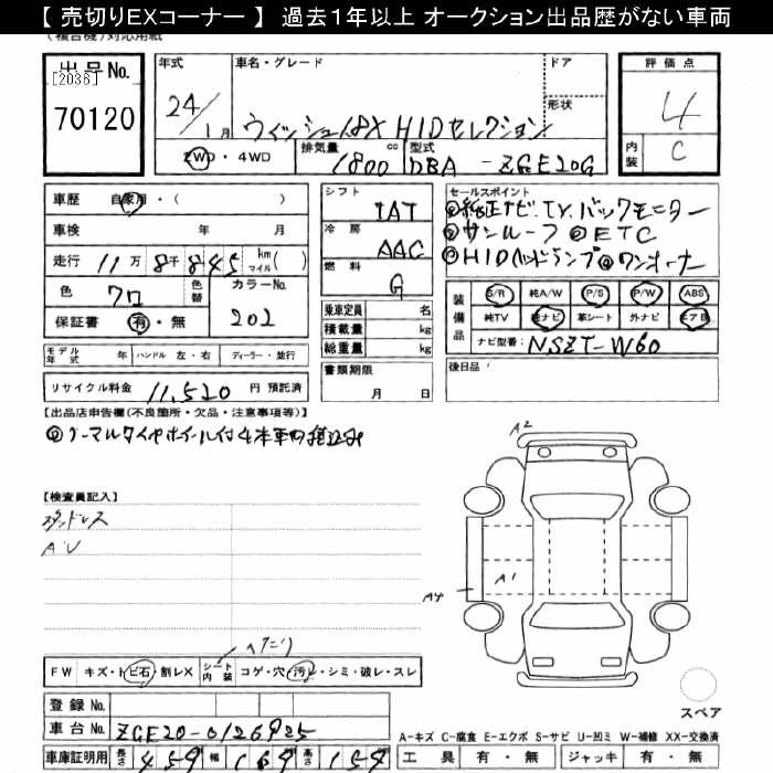 TOYOTA WISH