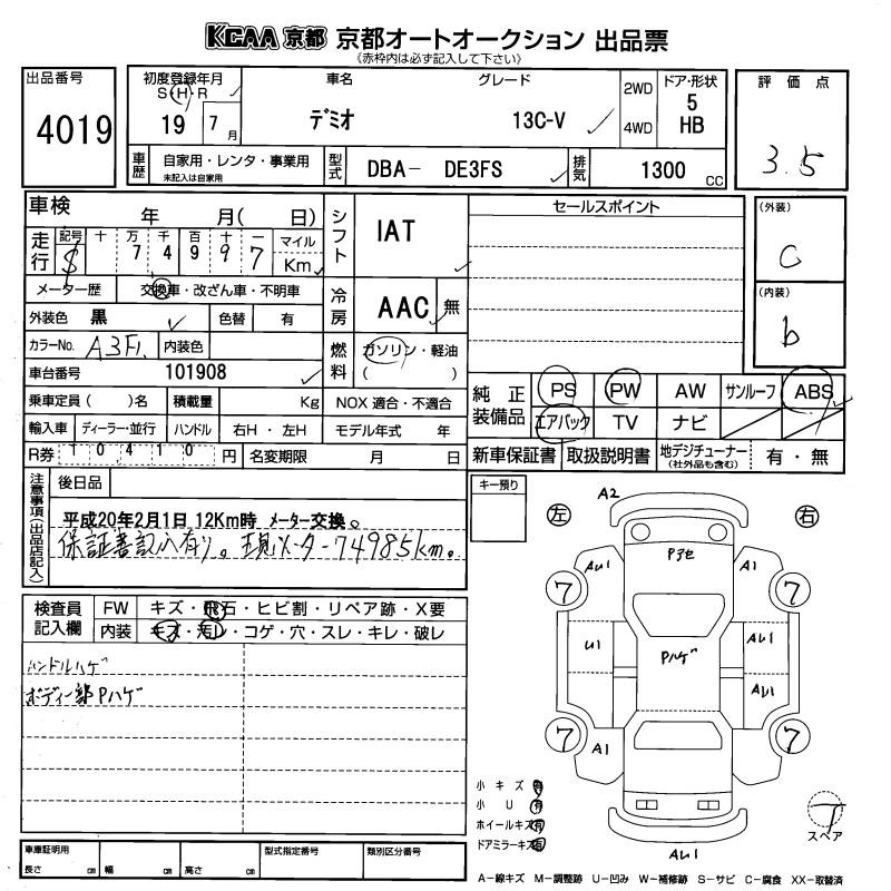 MAZDA DEMIO