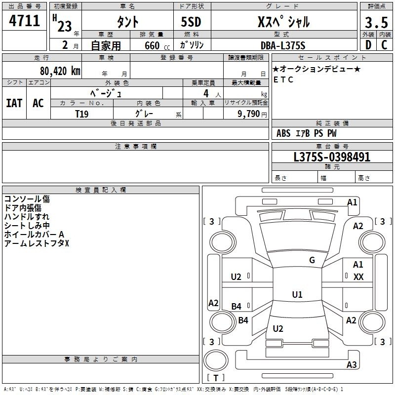 DAIHATSU TANTO