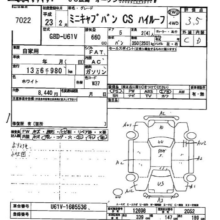 MITSUBISHI MINICAB