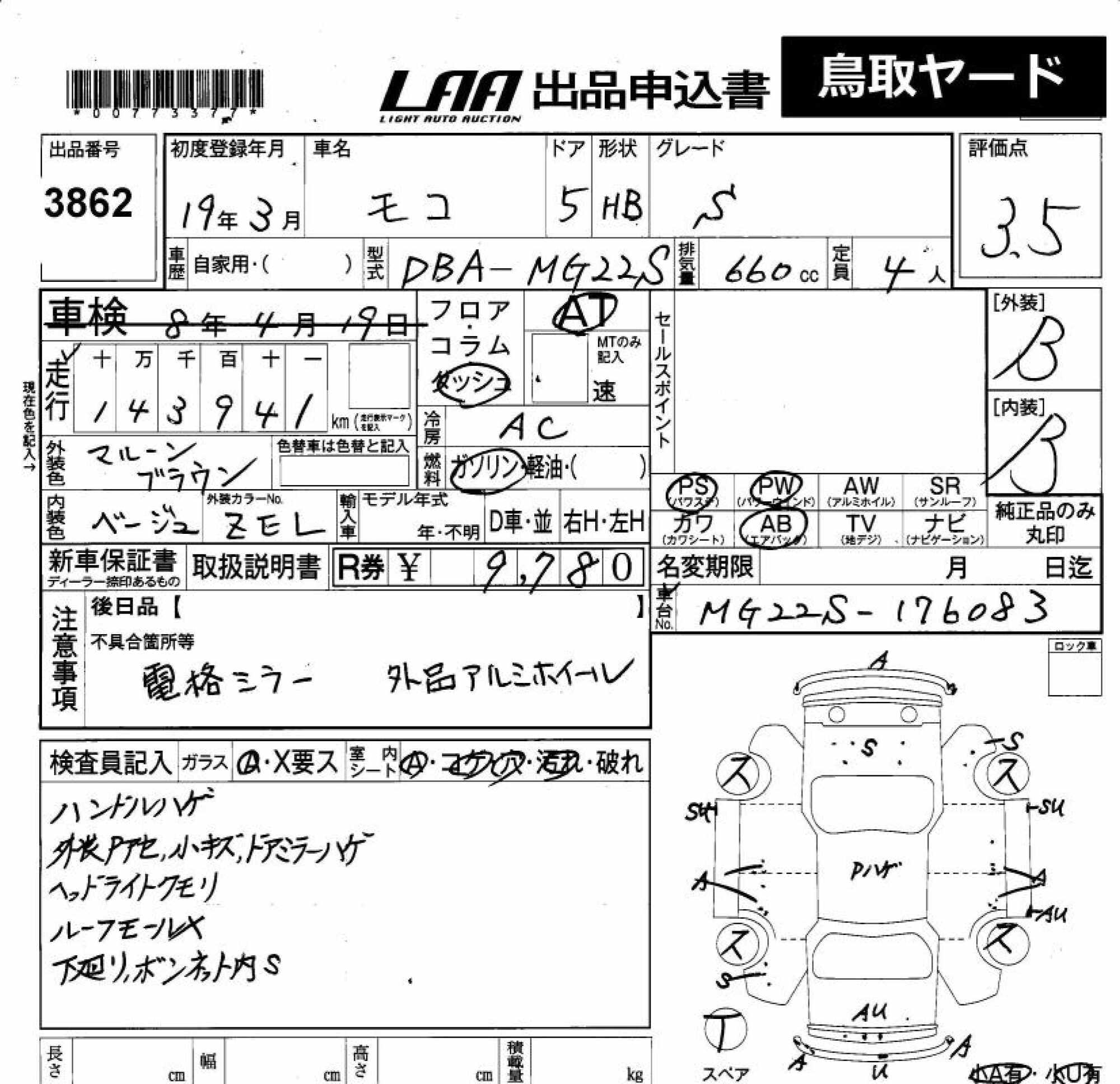 NISSAN MOCO