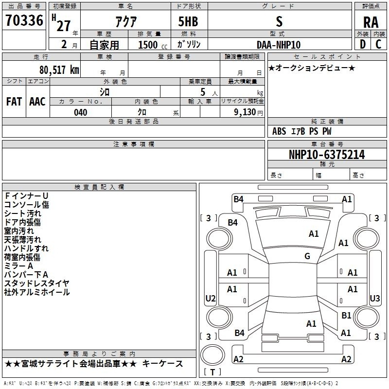 TOYOTA AQUA
